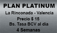 Plan Platinum - $ 15 